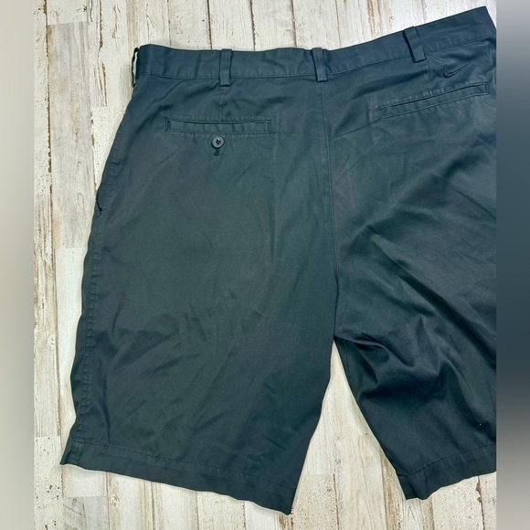 Nike Golf Shorts Men Size 36 Black  Polyester Blend 11” Inseam - Picture 10 of 10